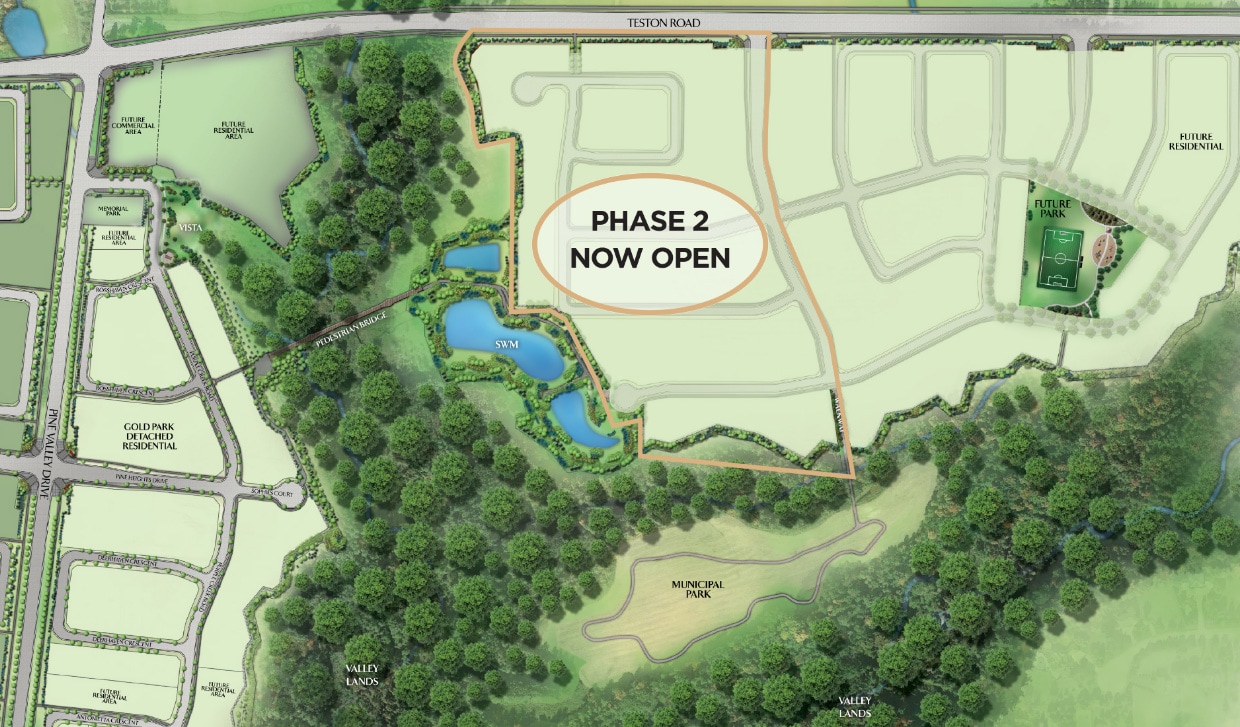 Pine Valley Detached Homes In Vaughan Gold Park Homes